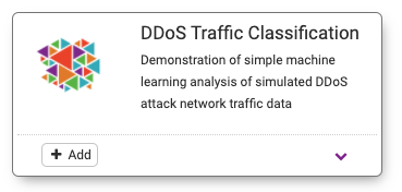 Add DDoS Traffic Classification